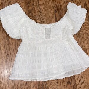 White ASTR the Label Women's Top XS